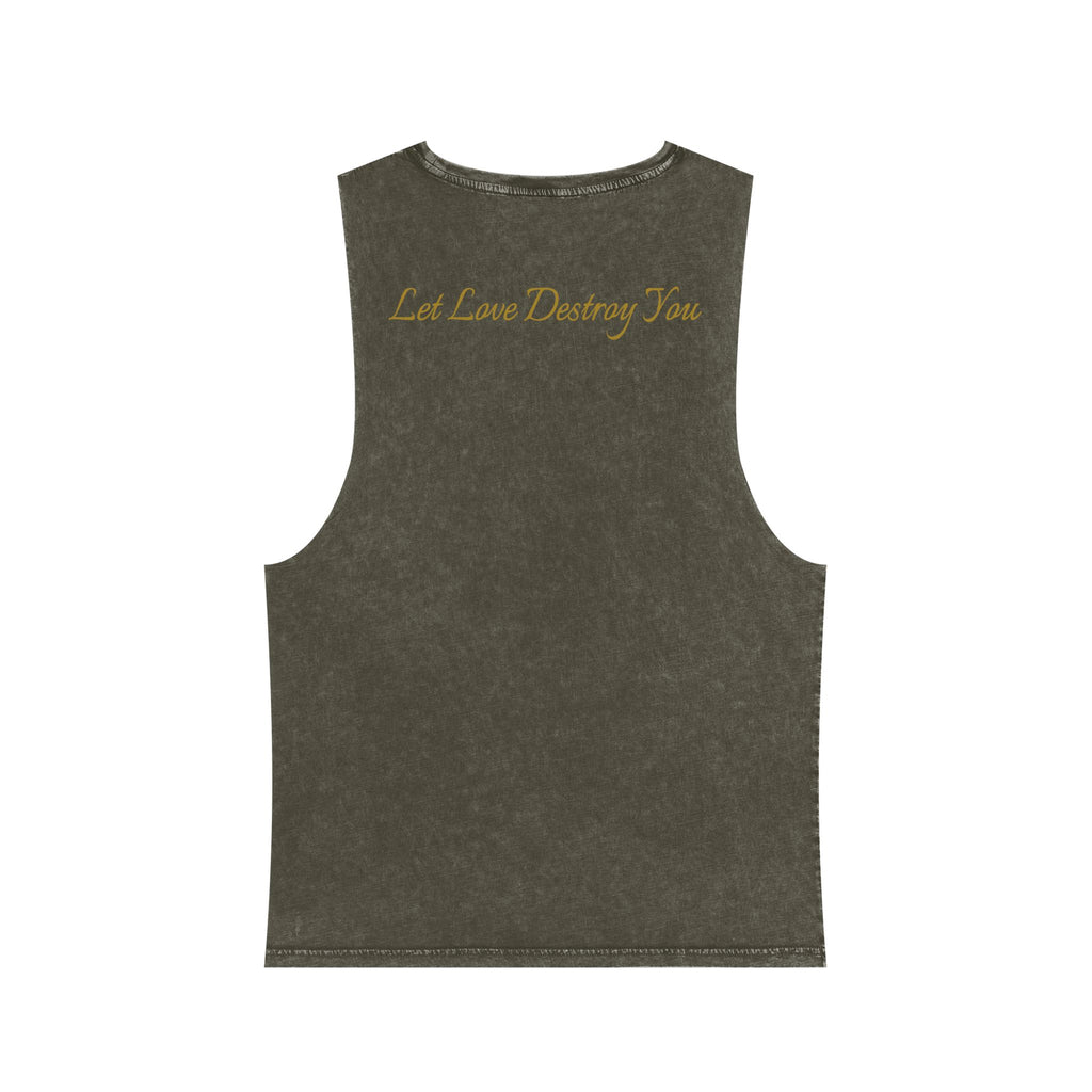 Gold tank stonewash